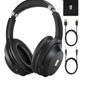 Black On-Ear Headphones
